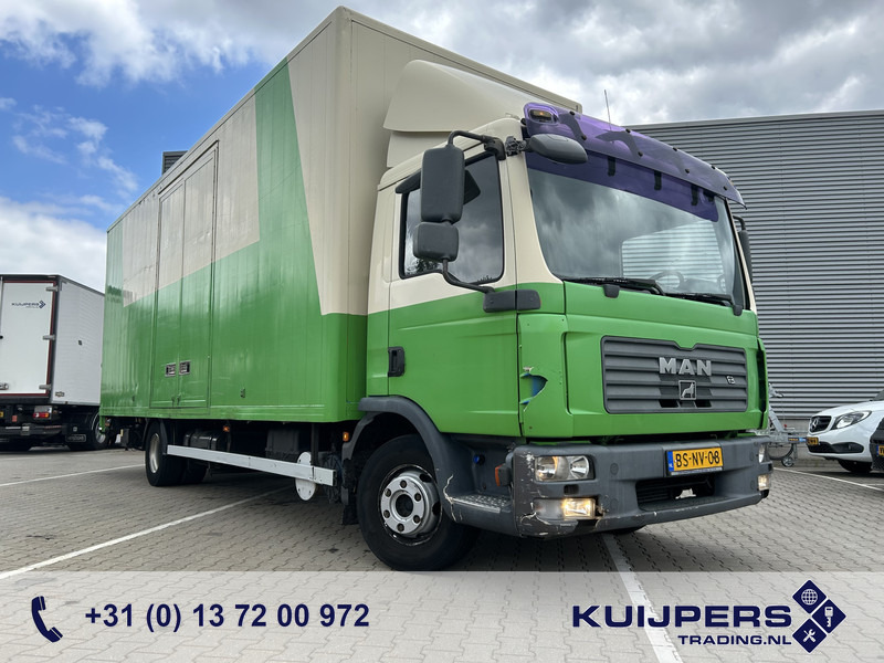 MAN TGL 12.180 E4 / Manual / 12 Ton / 605 dkm / Box / Loadlift / APK TUV 04-26 - Camião furgão: foto 1 MAN TGL 12.180 E4 / Manual / 12 Ton / 605 dkm / Box / Loadlift / APK TUV 04-26 - Camião furgão: foto 1