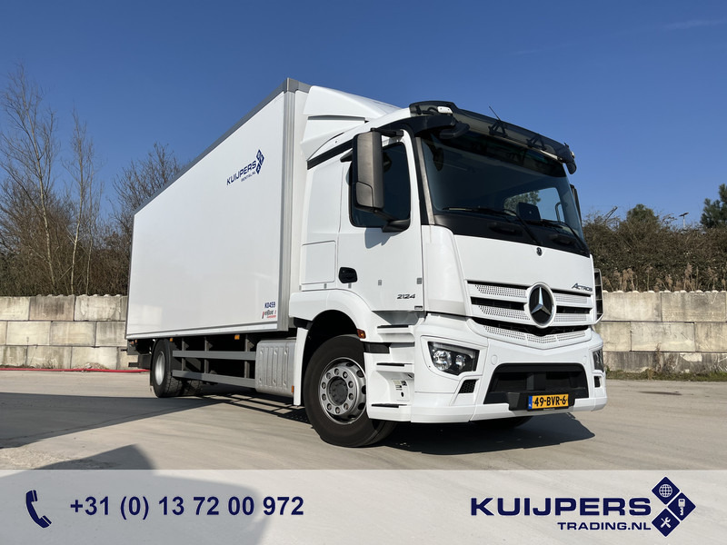 Mercedes-Benz Actros 2124 / 2023 / 18 Ton / Box / Laadklep - Camião furgão: foto 1 Mercedes-Benz Actros 2124 / 2023 / 18 Ton / Box / Laadklep - Camião furgão: foto 1