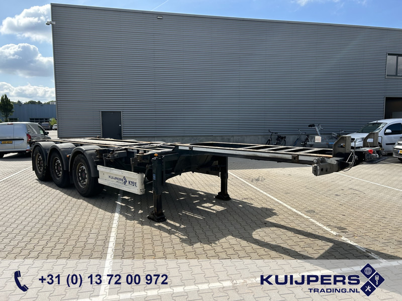 Renders Euro 800 / Container Chassis / 20 - 30 - 40 - 45 ft / SAF / APK TUV 11-25 - Semi-reboque transportador de contêineres/ Caixa móvel: foto 1 Renders Euro 800 / Container Chassis / 20 - 30 - 40 - 45 ft / SAF / APK TUV 11-25 - Semi-reboque transportador de contêineres/ Caixa móvel: foto 1