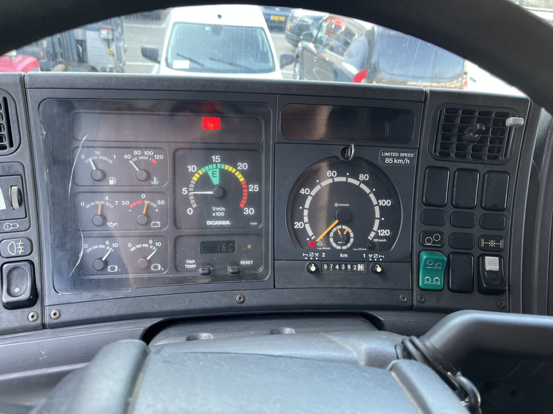 Scania R 144G V8 460 6x2 Boogie / 874 dkm / Blad - Blad / Hook Lift / NL Truck - Camião polibenne: foto 4 Scania R 144G V8 460 6x2 Boogie / 874 dkm / Blad - Blad / Hook Lift / NL Truck - Camião polibenne: foto 4