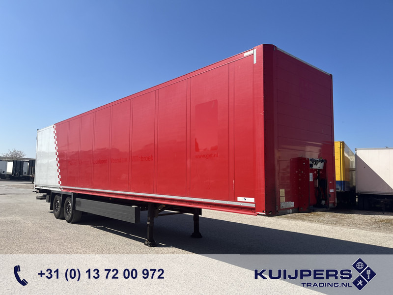Schmitz Cargobull SCB S2 / Box Trailer / 2 axle / Loadlift / APK TUV 02-26 - Semi-reboque furgão: foto 1 Schmitz Cargobull SCB S2 / Box Trailer / 2 axle / Loadlift / APK TUV 02-26 - Semi-reboque furgão: foto 1