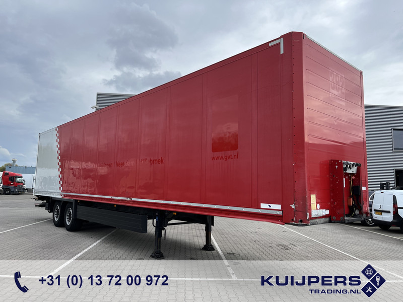 Schmitz Cargobull SCB S2 / Box Trailer / 2 axle / Loadlift / APK TUV 04-26 - Semi-reboque furgão: foto 1 Schmitz Cargobull SCB S2 / Box Trailer / 2 axle / Loadlift / APK TUV 04-26 - Semi-reboque furgão: foto 1