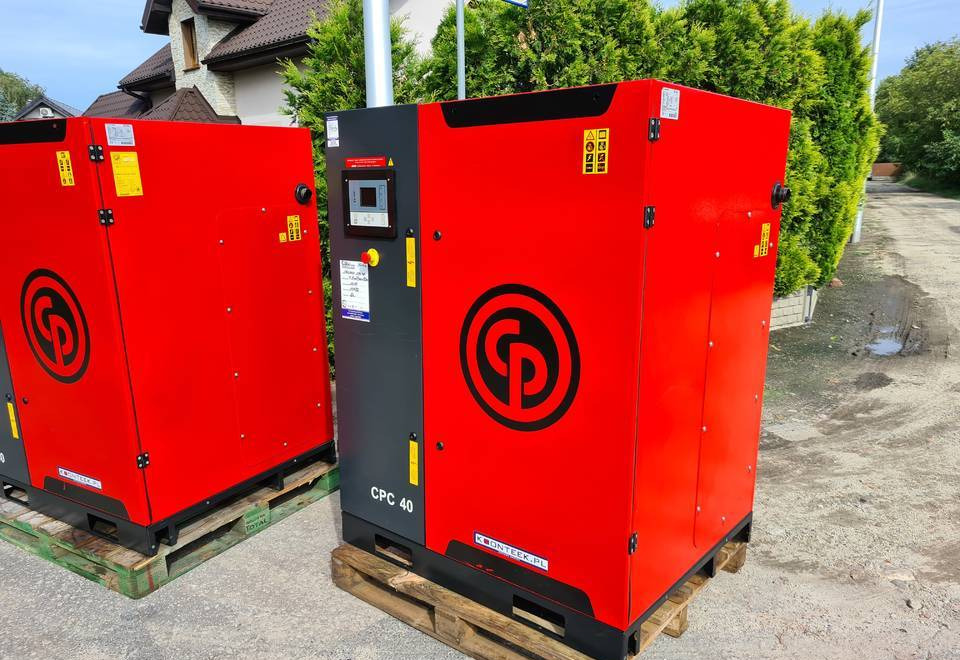 Kompresor śrubowy Chicago Pneumatic CPC 40 30 kw, Atlas Copco - Compressor de ar: foto 5 Kompresor śrubowy Chicago Pneumatic CPC 40 30 kw, Atlas Copco - Compressor de ar: foto 5
