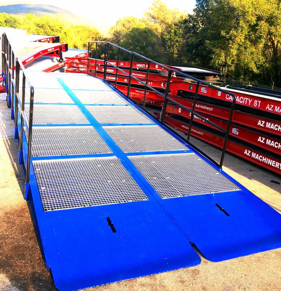 AZ RAMP KING VERSION, BIG FOOT 15 T mobile loading ramp - Rampa de carregamento: foto 2 AZ RAMP KING VERSION, BIG FOOT 15 T mobile loading ramp - Rampa de carregamento: foto 2