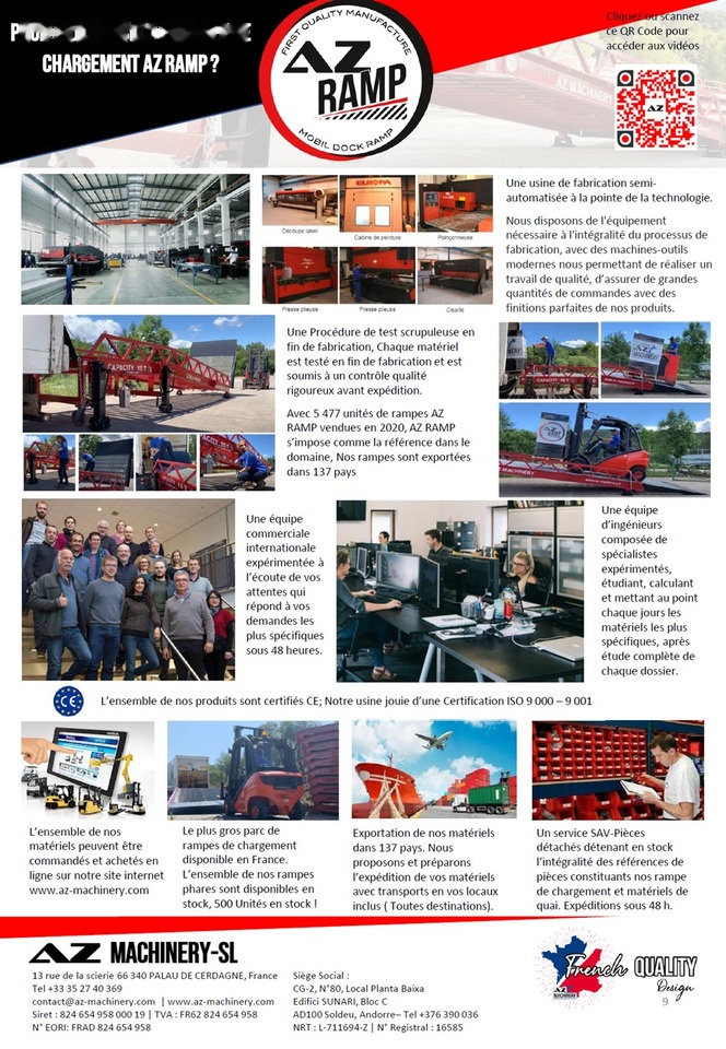 AZ RAMP PRIME XS-6 mobile loading ramp - Rampa de carregamento: foto 5 AZ RAMP PRIME XS-6 mobile loading ramp - Rampa de carregamento: foto 5