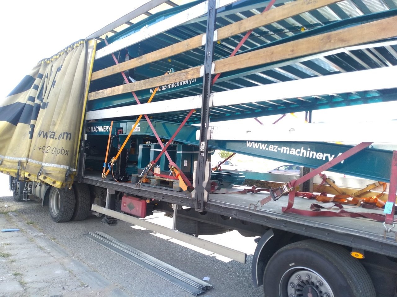 Rampa de carregamento novo AZ RAMP STAR-10-XL mobile loading ramp: foto 8
