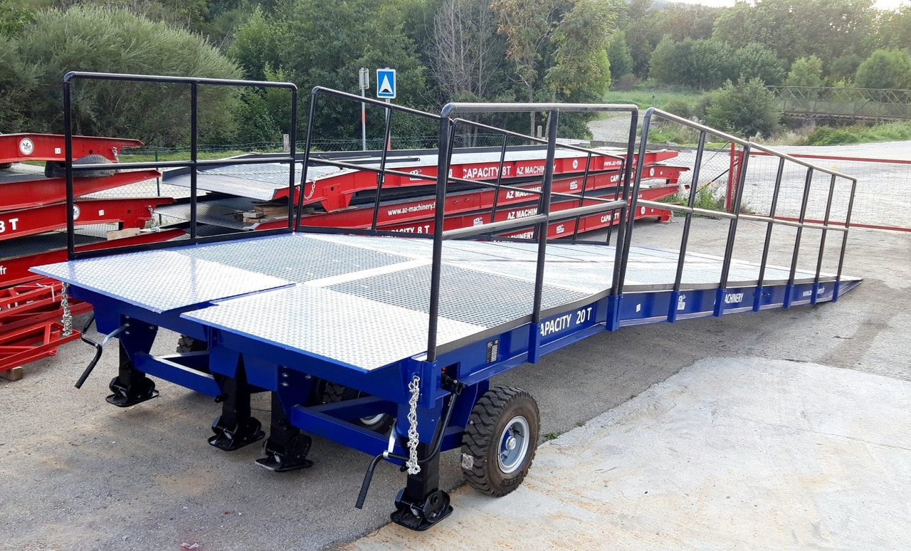 **RENTAL** Large Mobile dock ramp, uncouplable AZ RAMP - KING VERSION, BIG FOOT LLO 20 T - Rampa de carregamento: foto 2 **RENTAL** Large Mobile dock ramp, uncouplable AZ RAMP - KING VERSION, BIG FOOT LLO 20 T - Rampa de carregamento: foto 2