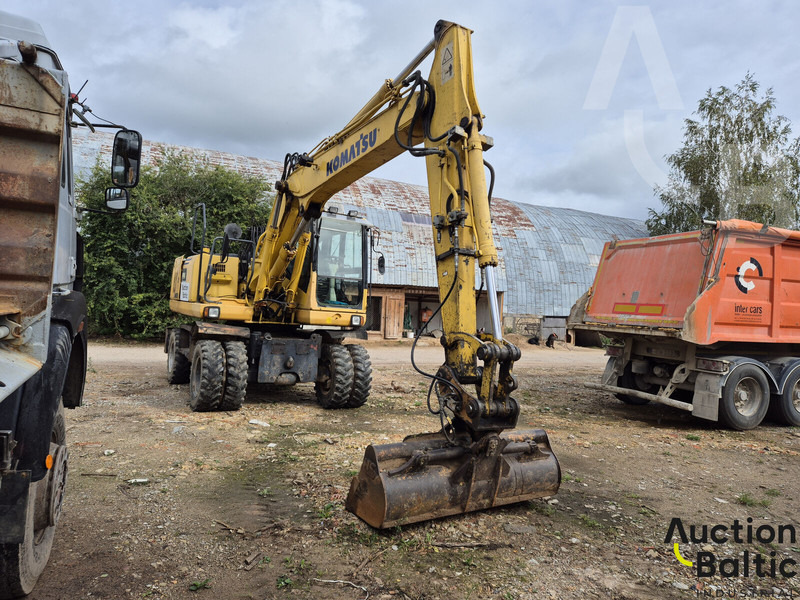 Komatsu PW160-7 - Escavadeira de rodas: foto 2 Komatsu PW160-7 - Escavadeira de rodas: foto 2