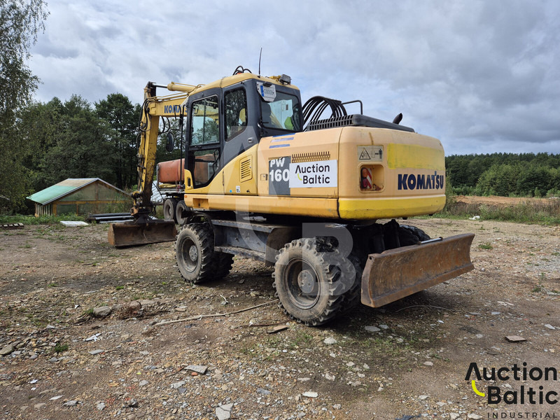 Komatsu PW160-7 - Escavadeira de rodas: foto 4 Komatsu PW160-7 - Escavadeira de rodas: foto 4
