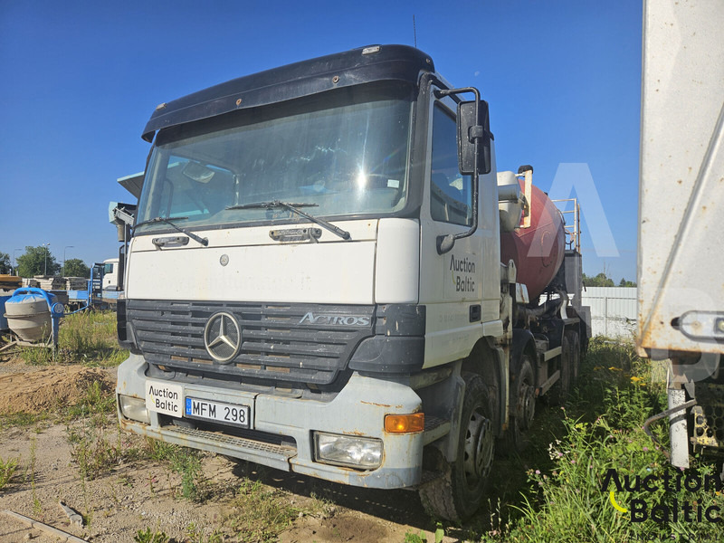 Mercedes-Benz Actros - Bomba de betão estacionária: foto 1 Mercedes-Benz Actros - Bomba de betão estacionária: foto 1