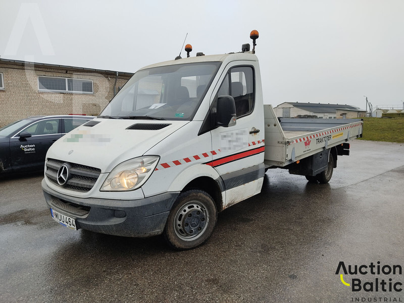 Mercedes-Benz Sprinter 515 CDI - Camião de caixa aberta/ Plataforma, Camião grua: foto 1 Mercedes-Benz Sprinter 515 CDI - Camião de caixa aberta/ Plataforma, Camião grua: foto 1