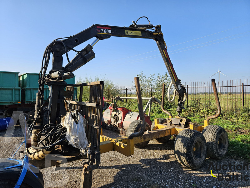 Moheda FMV 7000 - Reboque transporte de madeira: foto 1 Moheda FMV 7000 - Reboque transporte de madeira: foto 1