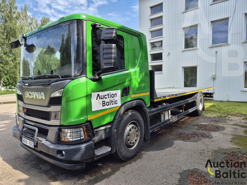 Scania P 320 - Camião de caixa aberta/ Plataforma: foto 1 Scania P 320 - Camião de caixa aberta/ Plataforma: foto 1