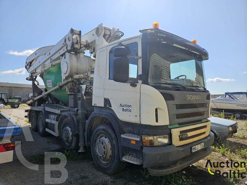 Scania P 420 - Bomba de betão estacionária: foto 2 Scania P 420 - Bomba de betão estacionária: foto 2