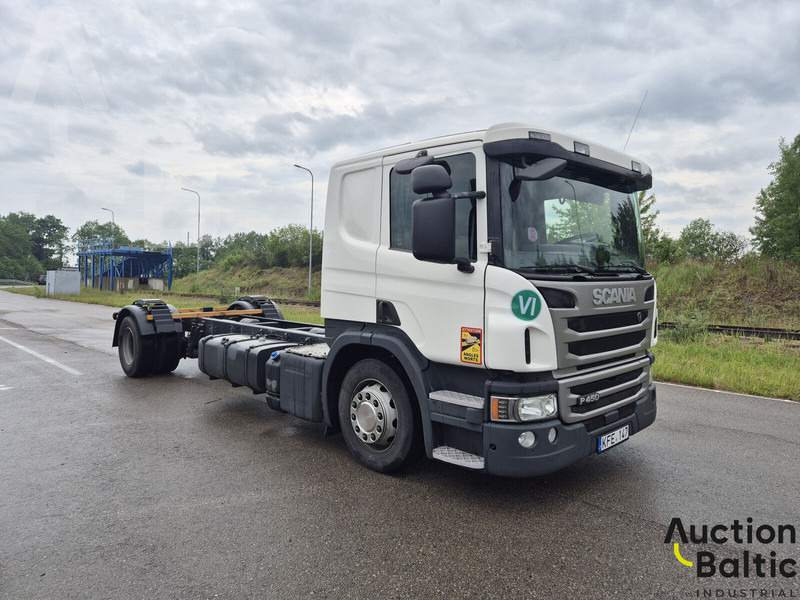 Scania P 450 - Camião chassi: foto 1 Scania P 450 - Camião chassi: foto 1