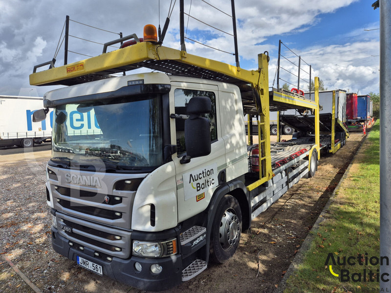Scania P 450 - Camião transporte de veículos: foto 1 Scania P 450 - Camião transporte de veículos: foto 1