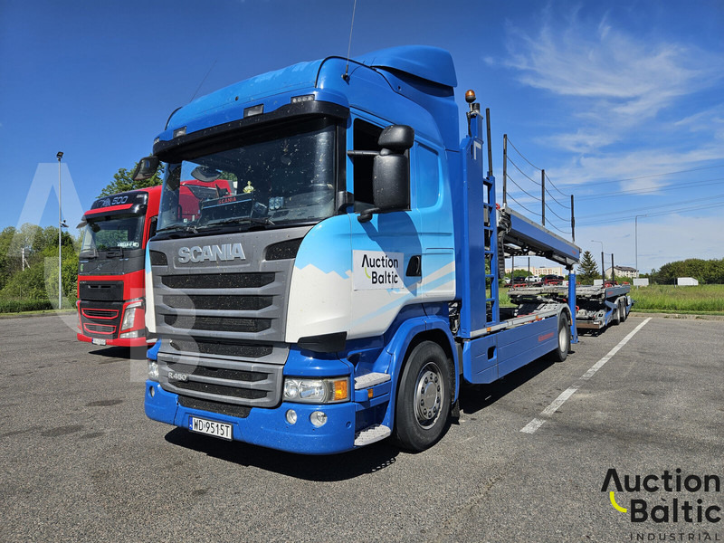 Scania R 450 - Camião transporte de veículos: foto 1 Scania R 450 - Camião transporte de veículos: foto 1