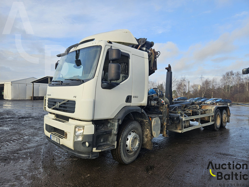 Volvo FE320 - Camião polibenne, Camião grua: foto 1 Volvo FE320 - Camião polibenne, Camião grua: foto 1