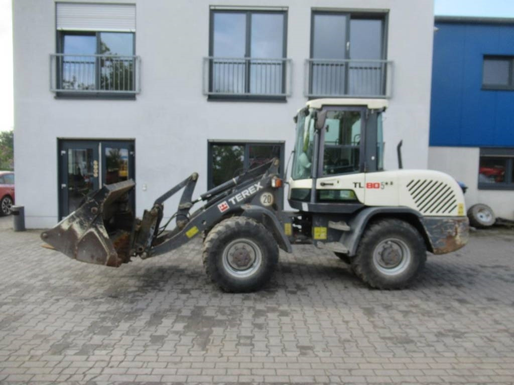Terex TL80 Klappschaufel Gabel  - Pá carregadora de rodas: foto 1 Terex TL80 Klappschaufel Gabel  - Pá carregadora de rodas: foto 1