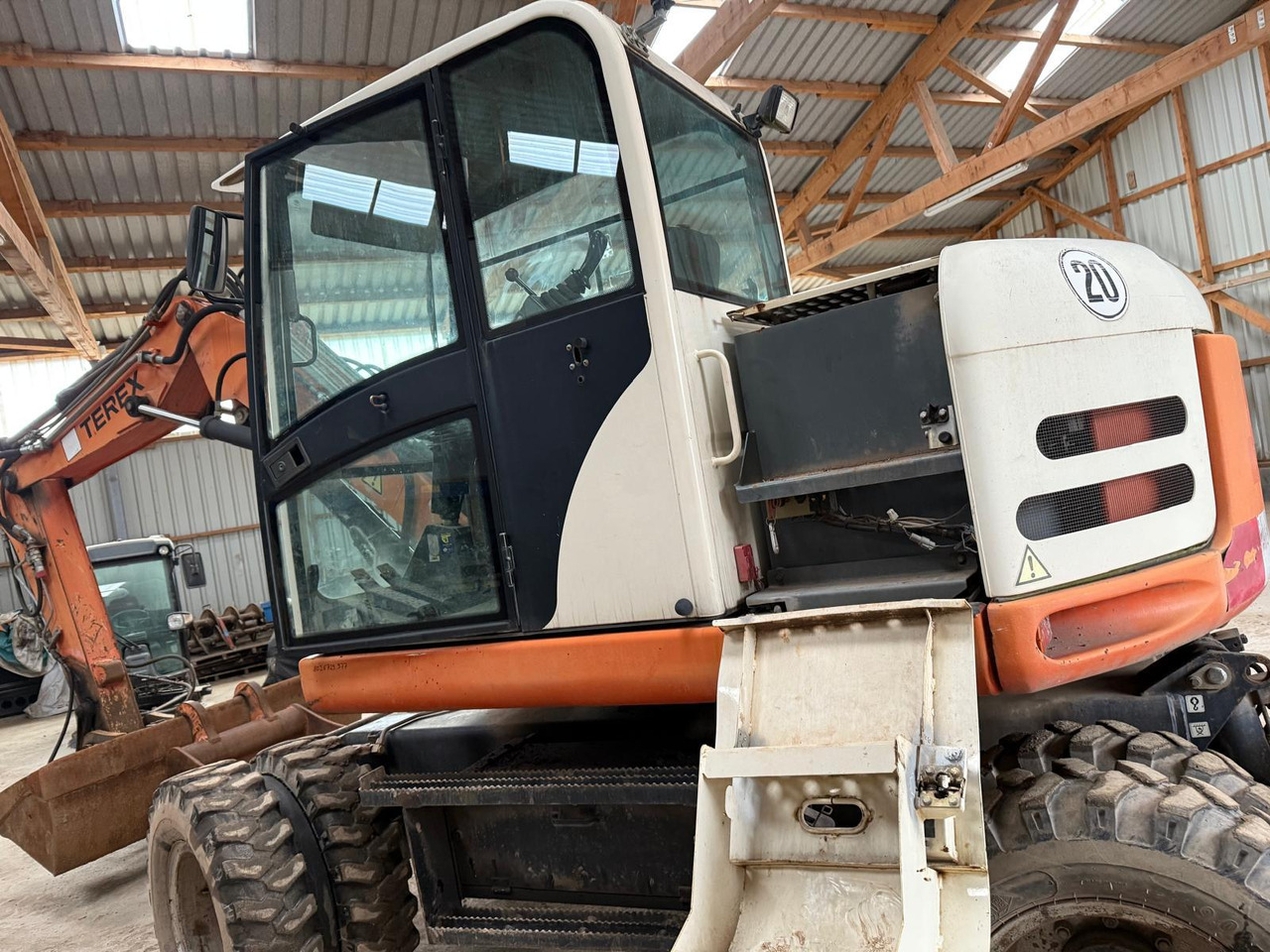 Escavadeira de rodas Terex TW 110 Mobil-Excavator: foto 6