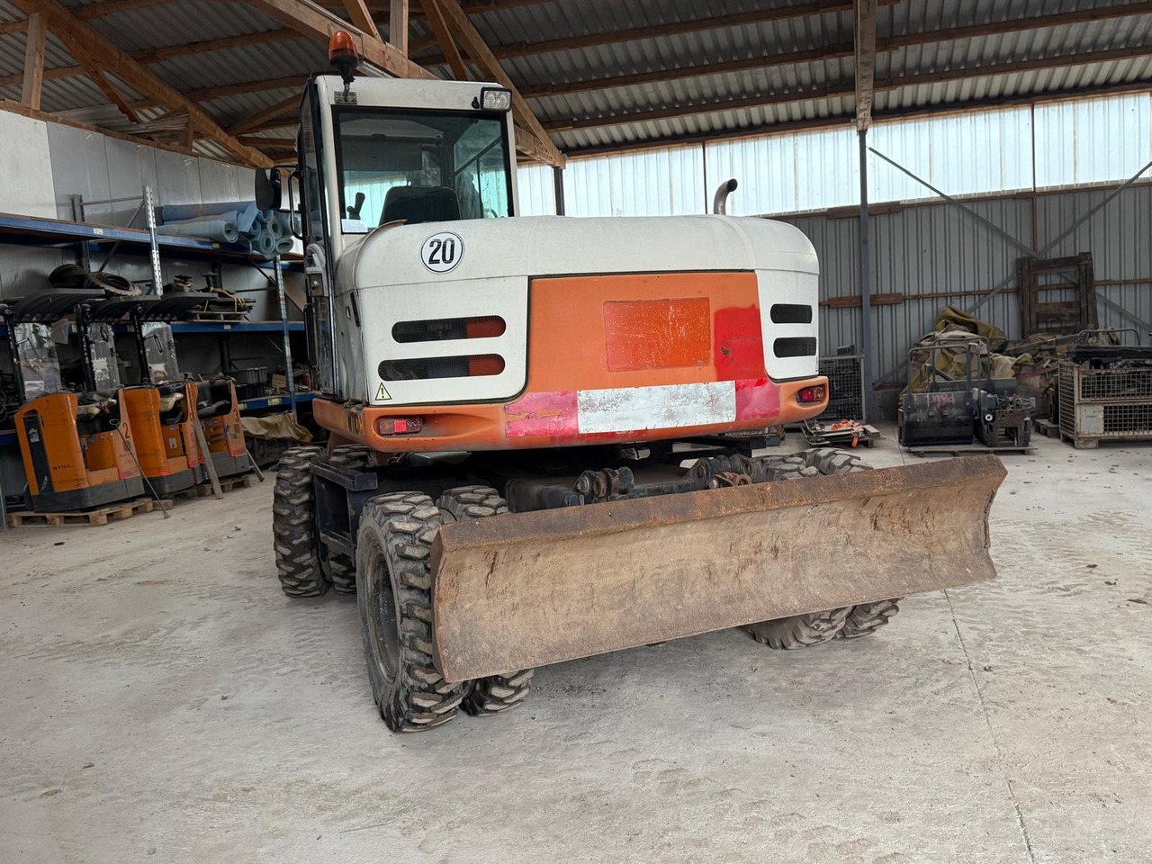 Escavadeira de rodas Terex TW 110 Mobil-Excavator: foto 7