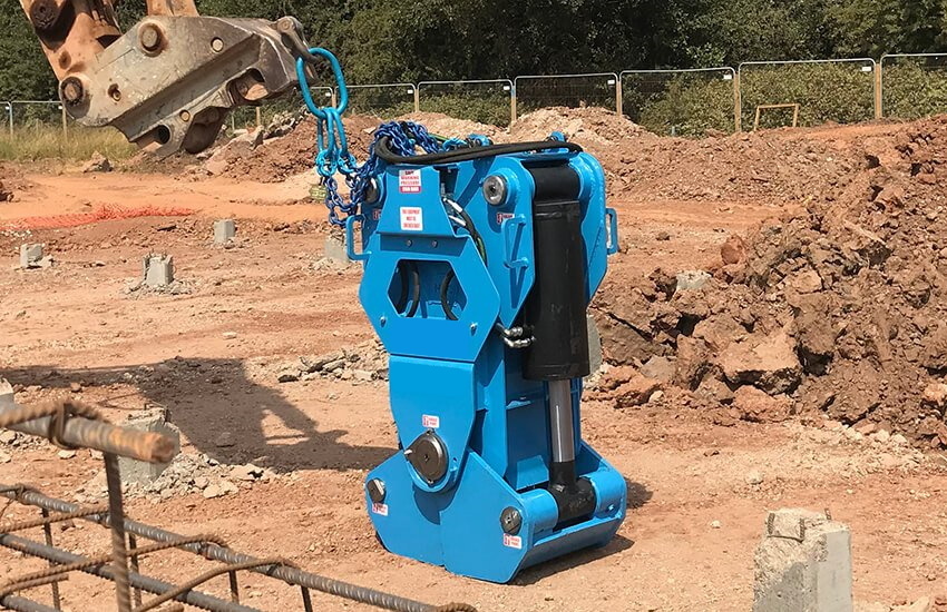 AME Hydraulic Pile Cutter - Tesoura de demolição por Escavadeira: foto 1 AME Hydraulic Pile Cutter - Tesoura de demolição por Escavadeira: foto 1