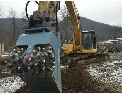 Equipamento por Escavadeira novo AME Double Drum Cutter Bucket: foto 6 Equipamento por Escavadeira novo AME Double Drum Cutter Bucket: foto 6