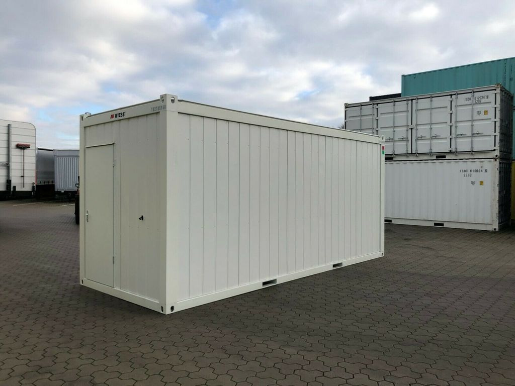 20ft Bürocontainer Wohncont.Mannschaftscontainer - Semi-reboque transportador de contêineres/ Caixa móvel: foto 2 20ft Bürocontainer Wohncont.Mannschaftscontainer - Semi-reboque transportador de contêineres/ Caixa móvel: foto 2