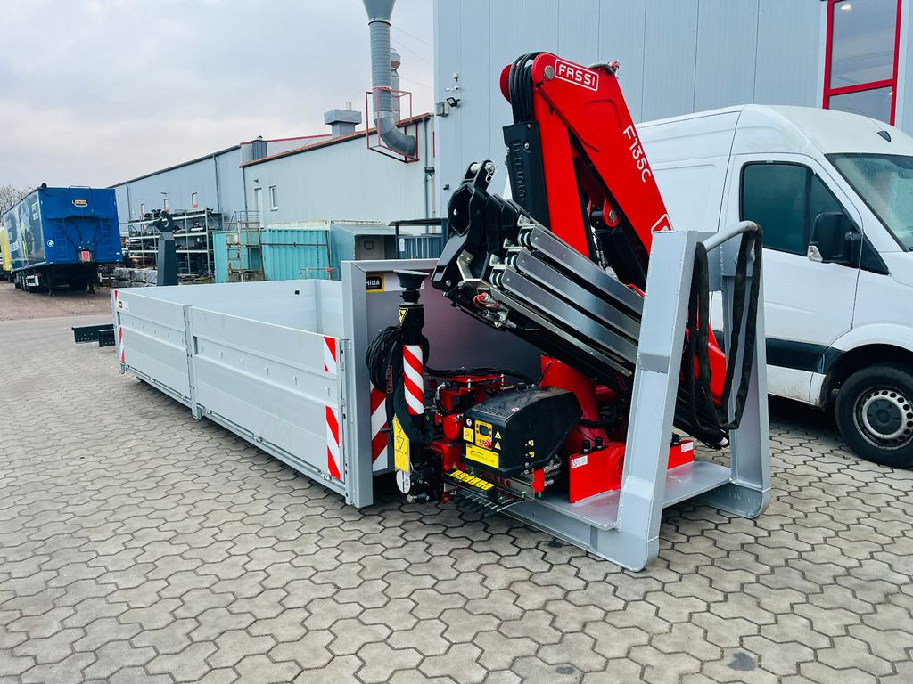 Abrollcontainer Container Kran Fassi F135 - Semi-reboque transportador de contêineres/ Caixa móvel: foto 1 Abrollcontainer Container Kran Fassi F135 - Semi-reboque transportador de contêineres/ Caixa móvel: foto 1