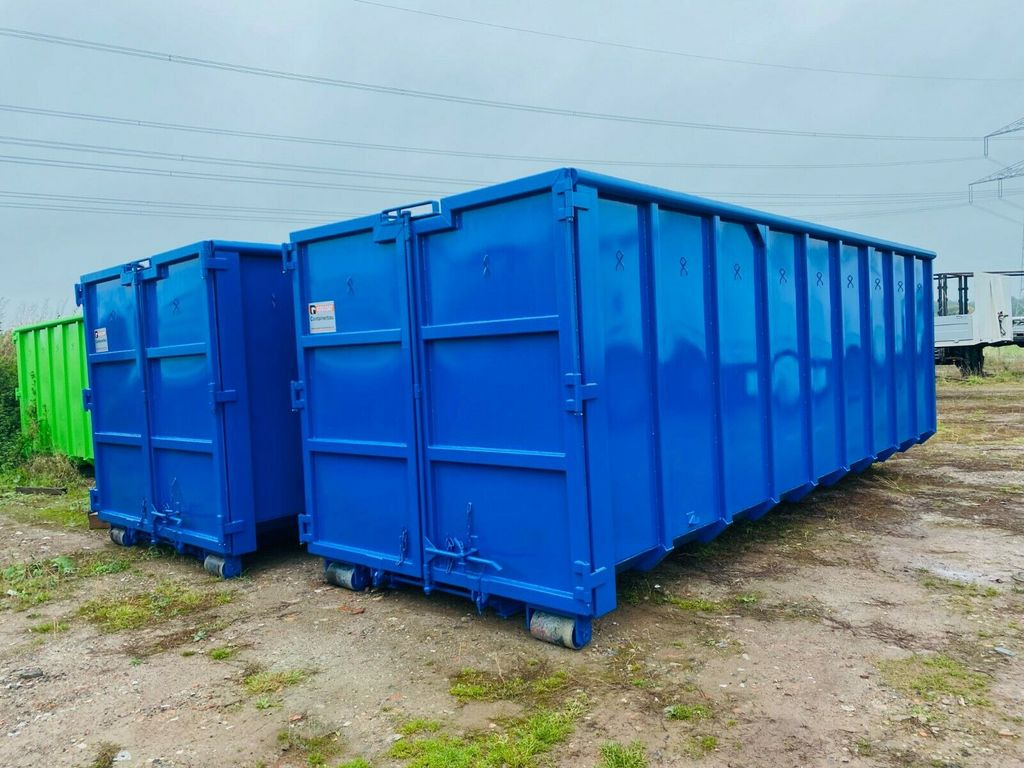 Abrollcontainer neu, 37 m³, 7 m. Garant 15 to - Semi-reboque transportador de contêineres/ Caixa móvel: foto 1 Abrollcontainer neu, 37 m³, 7 m. Garant 15 to - Semi-reboque transportador de contêineres/ Caixa móvel: foto 1