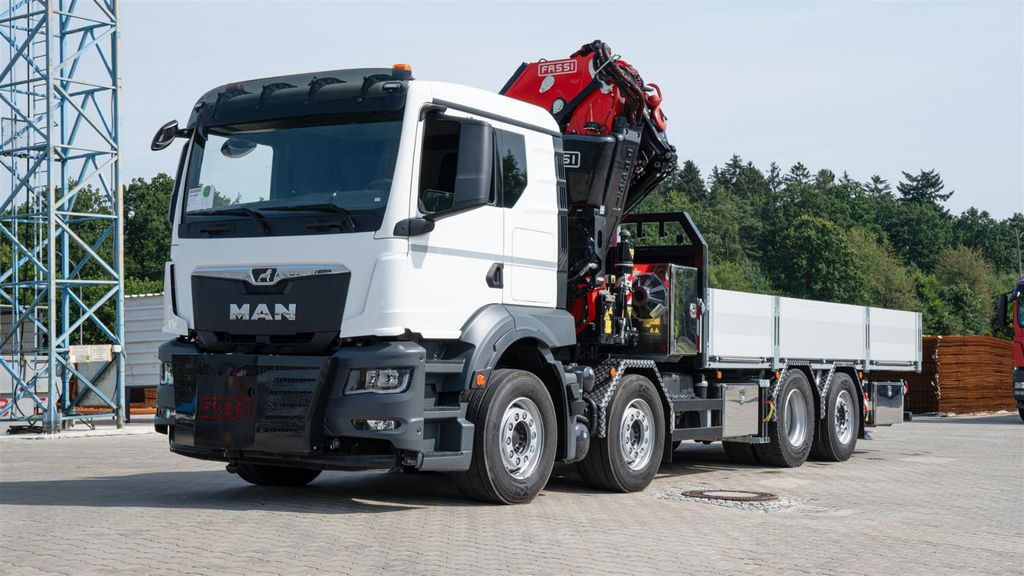 Camião, Camião grua novo MAN 35.470 8x2 Kran F710 RA2.26: foto 1