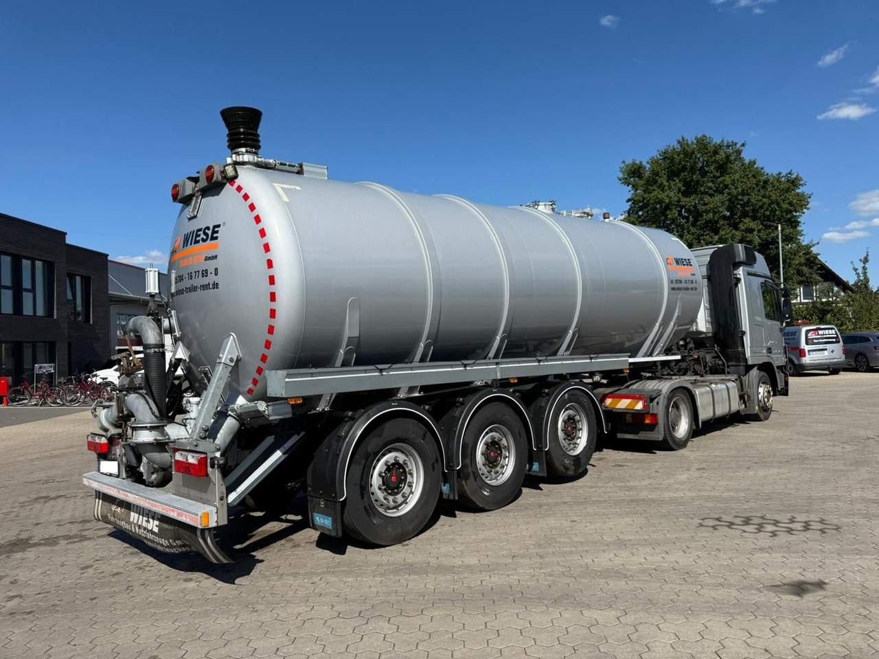 D-TEC Gülletankauflieger 30m³ Lenkachse - Semirreboque tanque: foto 2 D-TEC Gülletankauflieger 30m³ Lenkachse - Semirreboque tanque: foto 2