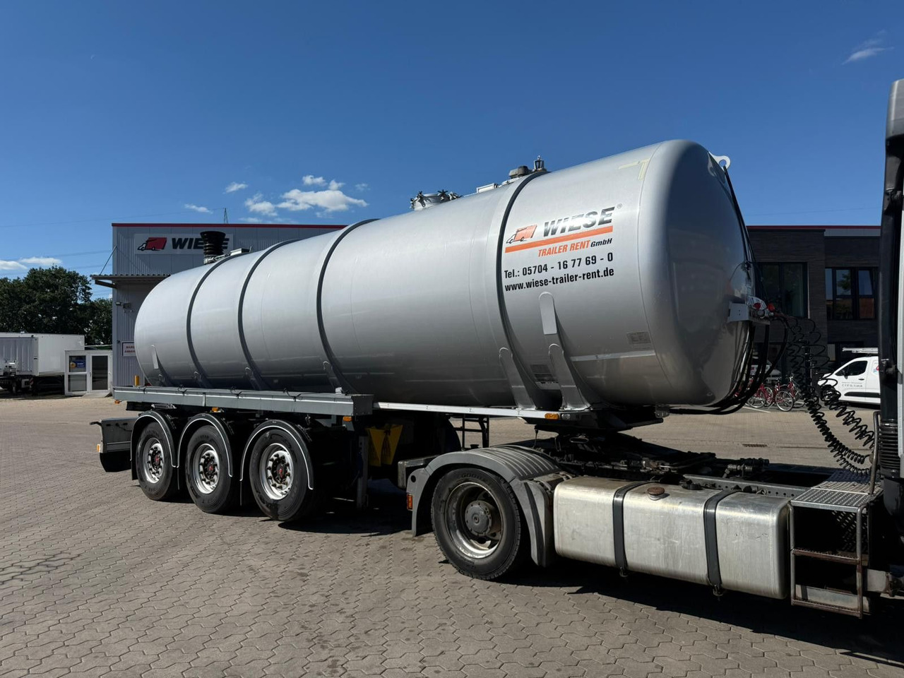 D-TEC Gülletankauflieger 30m³ Lenkachse - Semirreboque tanque: foto 4 D-TEC Gülletankauflieger 30m³ Lenkachse - Semirreboque tanque: foto 4