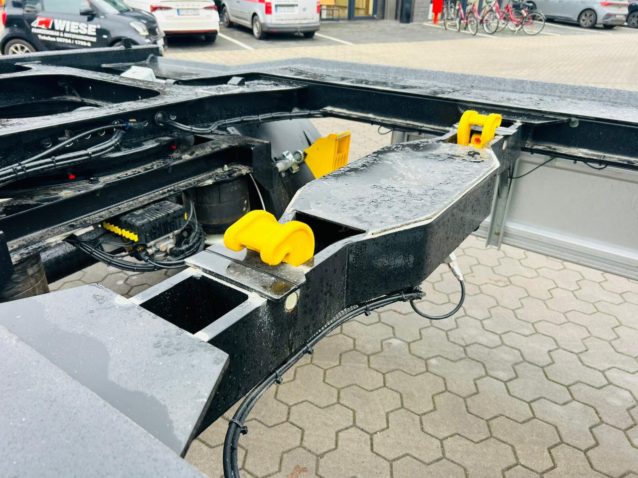Reboque ampliroll/ Multibenne Hüffermann HAR 20.70 LS Aussenrollen Anhänger Sofort Verfüg: foto 8