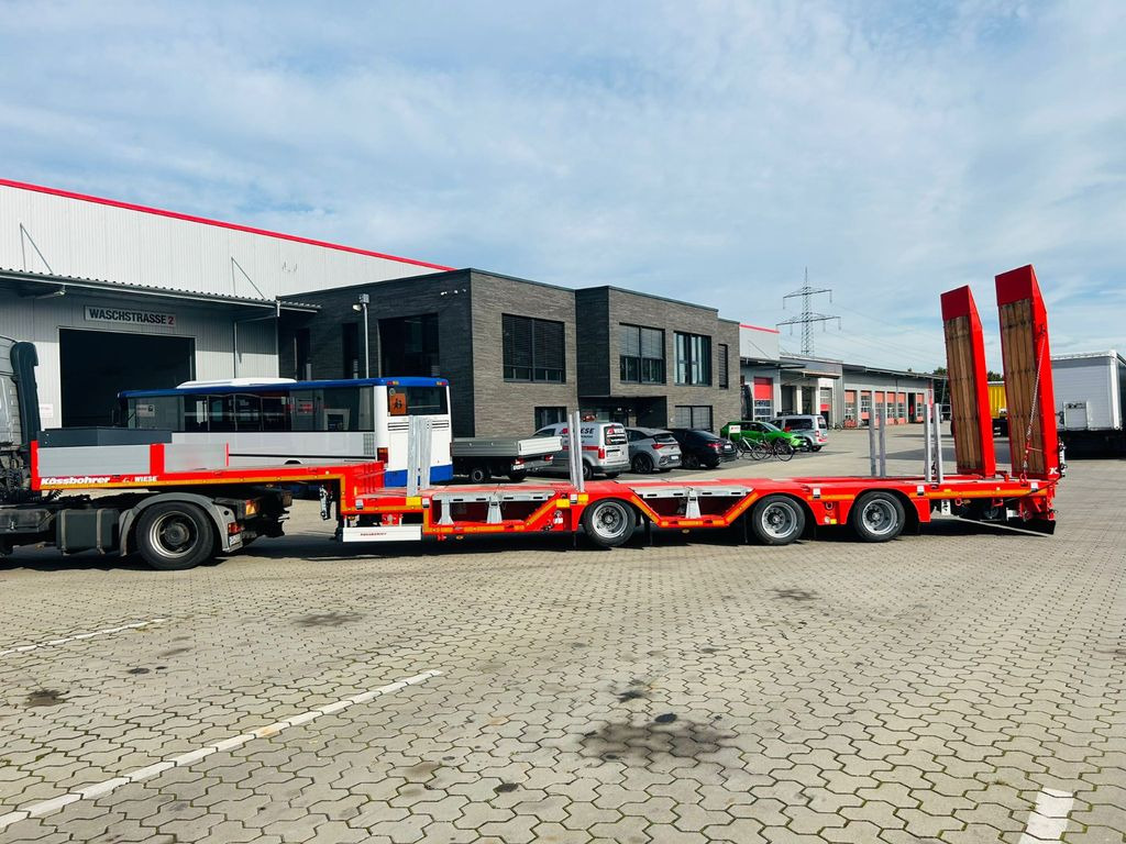 Kässbohrer KSLA RJ Mega Jumbo Tieflader mit Radmulden tele - Semi-reboque baixa: foto 5 Kässbohrer KSLA RJ Mega Jumbo Tieflader mit Radmulden tele - Semi-reboque baixa: foto 5