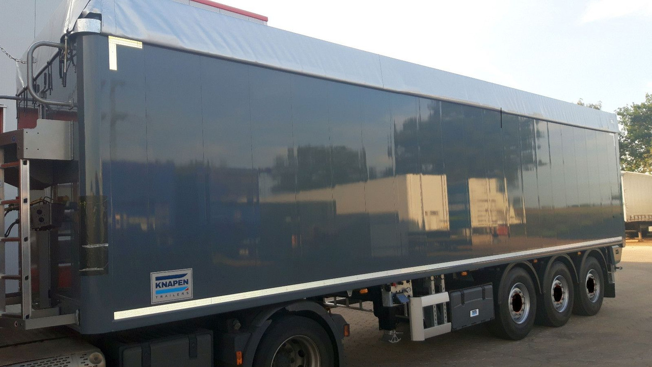 Knapen 61m³ AGRAR-Schubboden leicht - Semi-reboque piso móvel: foto 1 Knapen 61m³ AGRAR-Schubboden leicht - Semi-reboque piso móvel: foto 1
