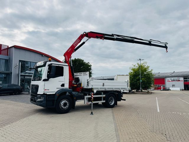 MAN 18.320 4x4 mit Fassi Ladekran Sofort Verfügbar - Camião basculante, Camião grua: foto 4 MAN 18.320 4x4 mit Fassi Ladekran Sofort Verfügbar - Camião basculante, Camião grua: foto 4