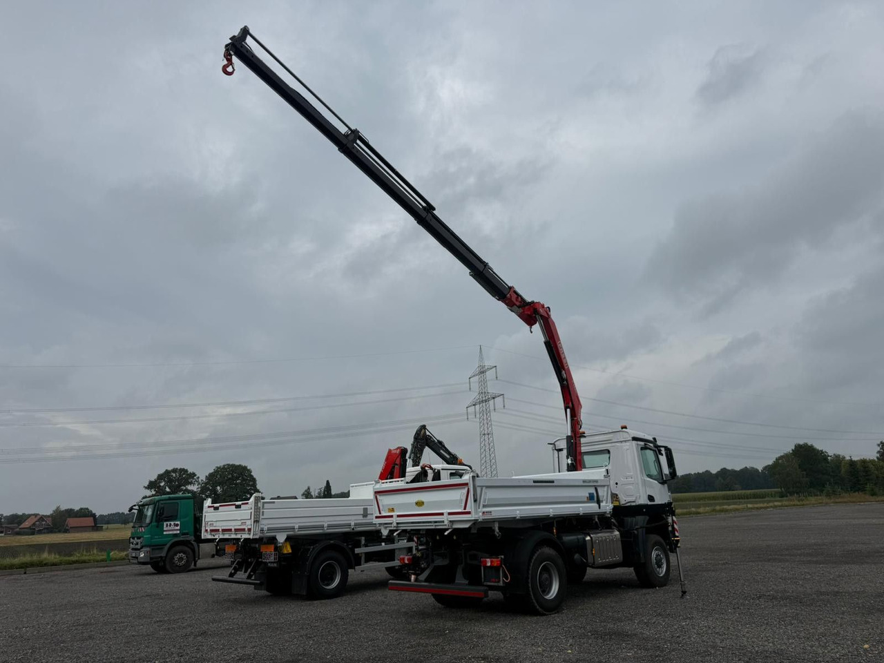 Leasing de  Mercedes-Benz Arocs 1835  4x2 Meiller Fassi F135 Kran Kipper Mercedes-Benz Arocs 1835  4x2 Meiller Fassi F135 Kran Kipper: foto 8
