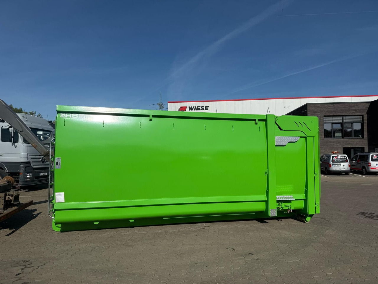 RSM Abrollcontainer 38m³ mit hydr. Heckklappe - Reboque transportador de contêineres/ Caixa móvel: foto 4 RSM Abrollcontainer 38m³ mit hydr. Heckklappe - Reboque transportador de contêineres/ Caixa móvel: foto 4