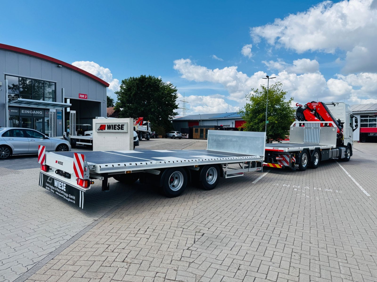 Volvo FH540 6x2 Containerpritsche mit F545RA.2.26 - Camião grua: foto 5 Volvo FH540 6x2 Containerpritsche mit F545RA.2.26 - Camião grua: foto 5