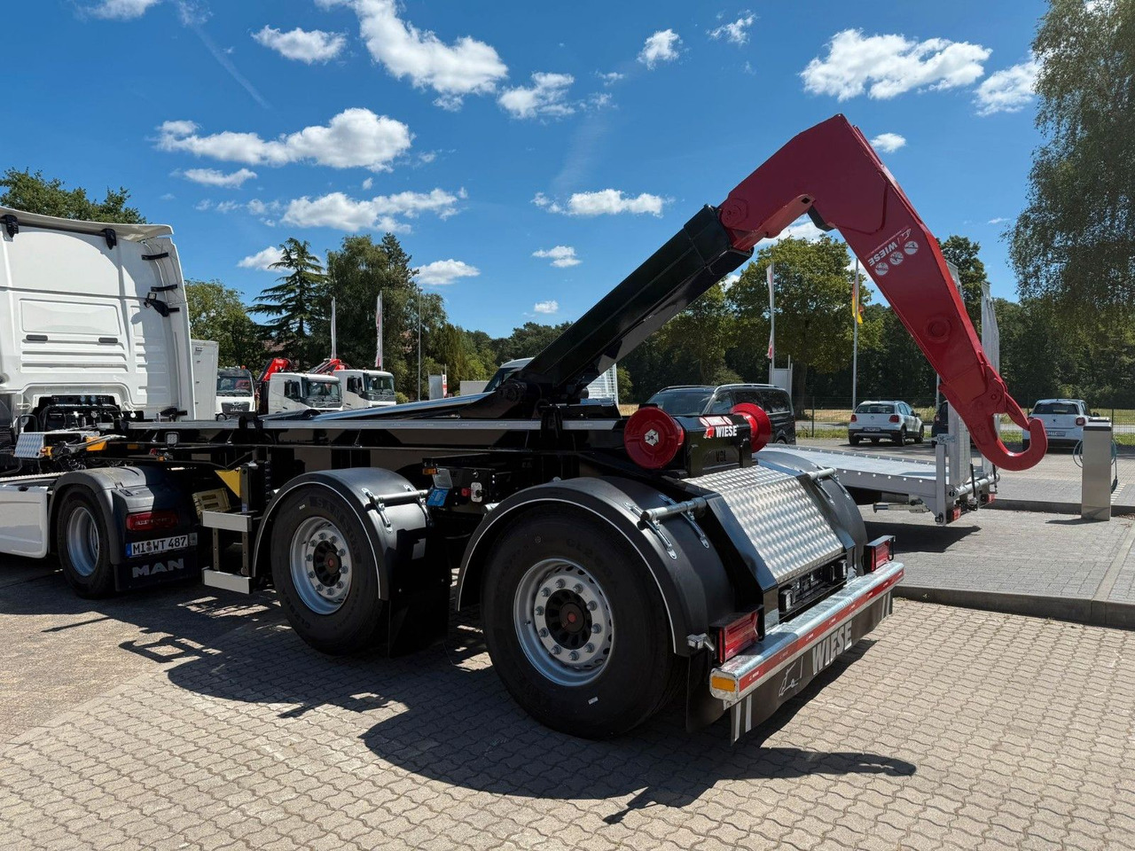 WIESE Hakenlift- WAK 2-32 SK Sofort Verfügba - Semi-reboque basculante: foto 2 WIESE Hakenlift- WAK 2-32 SK Sofort Verfügba - Semi-reboque basculante: foto 2