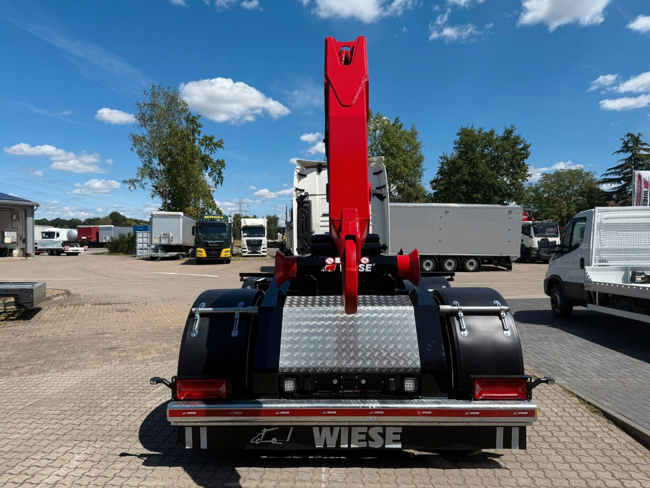WIESE Hakenlift- WAK 2-32 SK Sofort Verfügba - Semi-reboque basculante: foto 4 WIESE Hakenlift- WAK 2-32 SK Sofort Verfügba - Semi-reboque basculante: foto 4