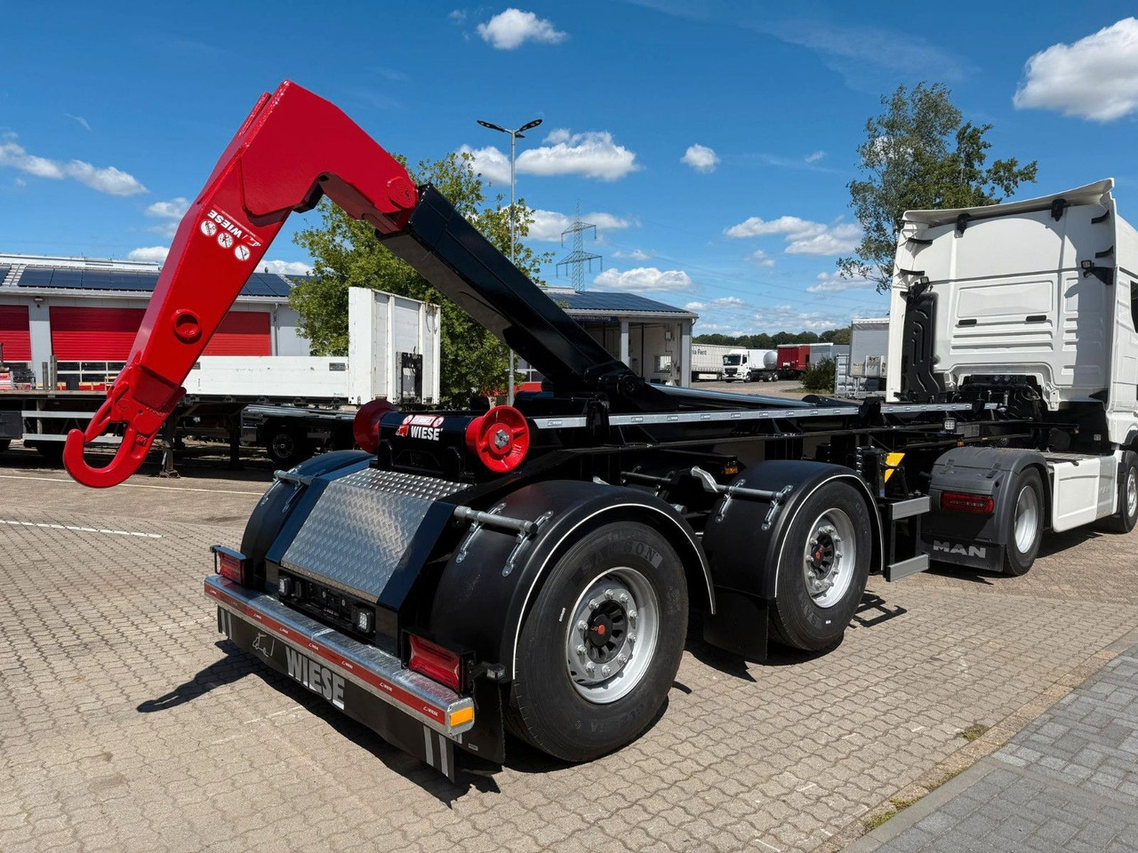 WIESE Hakenlift- WAK 2-32 SK Sofort Verfügba - Semi-reboque basculante: foto 3 WIESE Hakenlift- WAK 2-32 SK Sofort Verfügba - Semi-reboque basculante: foto 3