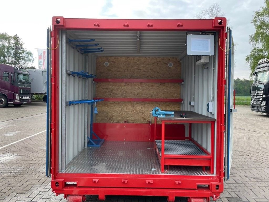 Wiese Abrollcontainer für Baustelle/Werkstatt/.. - Reboque transportador de contêineres/ Caixa móvel: foto 4 Wiese Abrollcontainer für Baustelle/Werkstatt/.. - Reboque transportador de contêineres/ Caixa móvel: foto 4