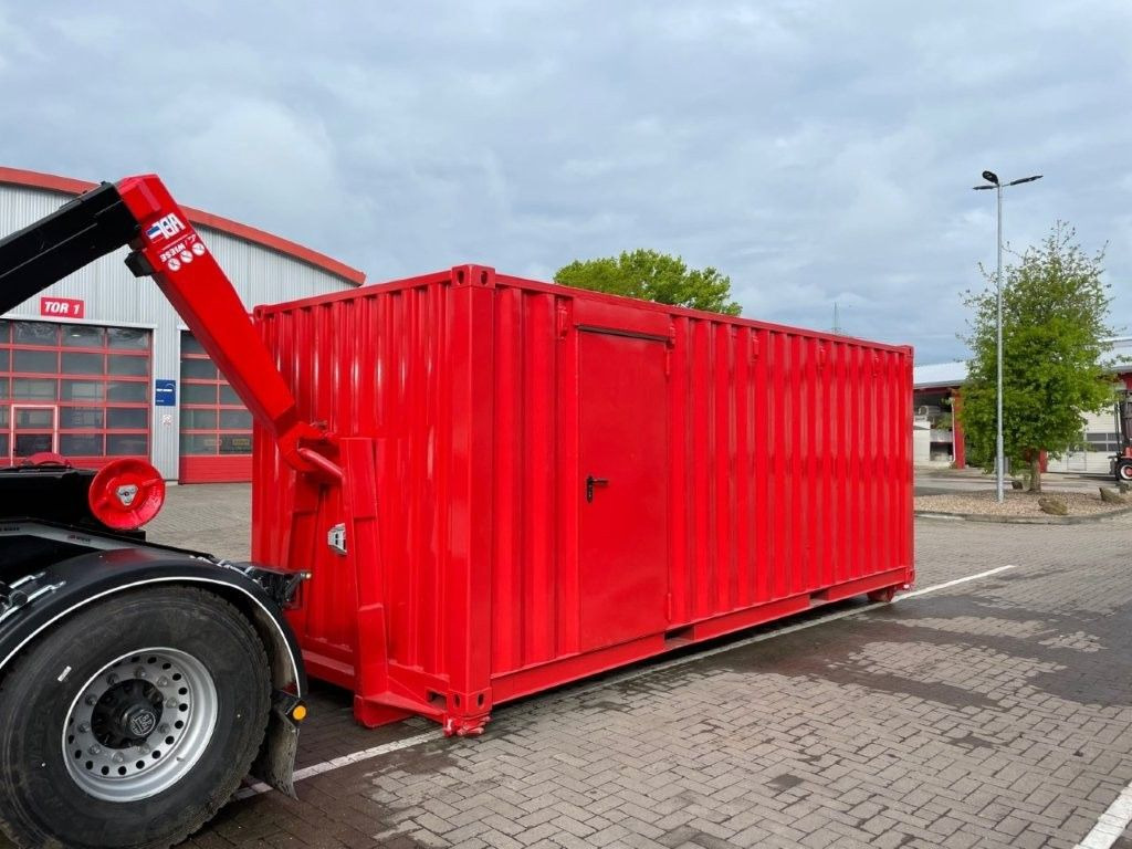 Wiese Abrollcontainer für Baustelle/Werkstatt/.. - Reboque transportador de contêineres/ Caixa móvel: foto 1 Wiese Abrollcontainer für Baustelle/Werkstatt/.. - Reboque transportador de contêineres/ Caixa móvel: foto 1