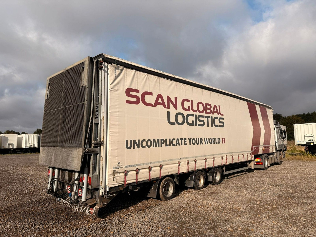 Wiese Gabelstaplertransporter Rampe Mega Lowline - Semi-reboque baixa: foto 3 Wiese Gabelstaplertransporter Rampe Mega Lowline - Semi-reboque baixa: foto 3