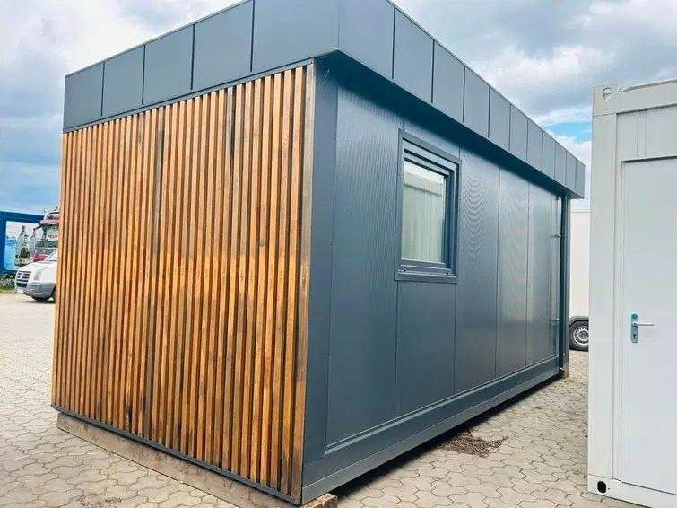 Wiese Wunderschöner Büro/Saunacontainer - Reboque transportador de contêineres/ Caixa móvel: foto 4 Wiese Wunderschöner Büro/Saunacontainer - Reboque transportador de contêineres/ Caixa móvel: foto 4