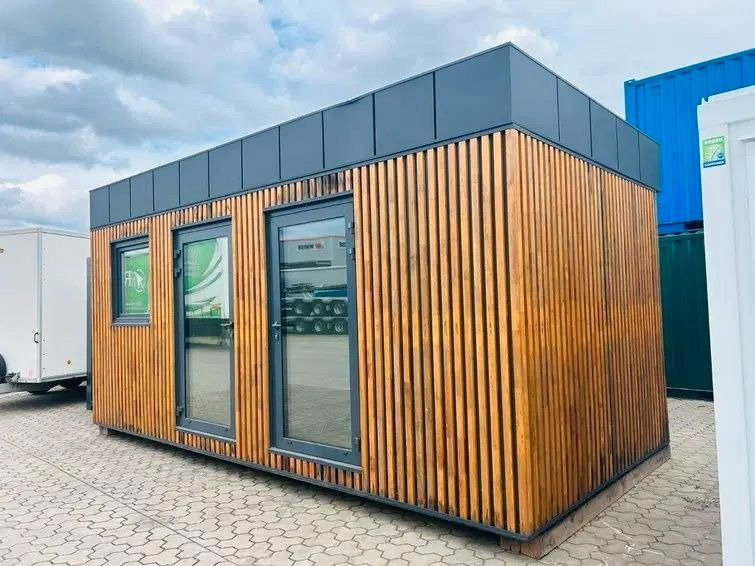 Wiese Wunderschöner Büro/Saunacontainer - Reboque transportador de contêineres/ Caixa móvel: foto 2 Wiese Wunderschöner Büro/Saunacontainer - Reboque transportador de contêineres/ Caixa móvel: foto 2