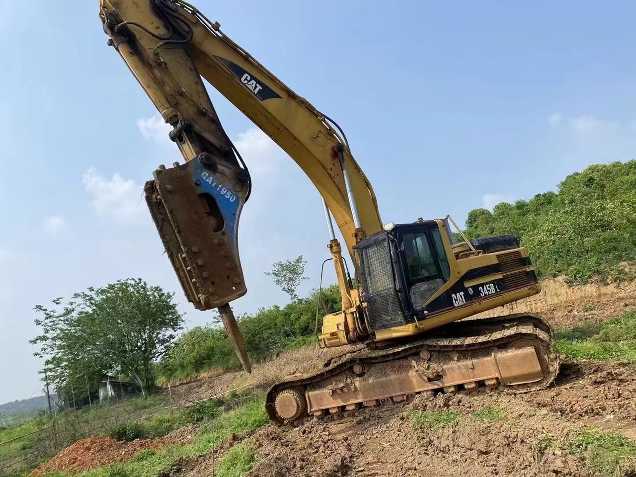 CATERPILLAR 345B - Escavadora de rastos: foto 2 CATERPILLAR 345B - Escavadora de rastos: foto 2