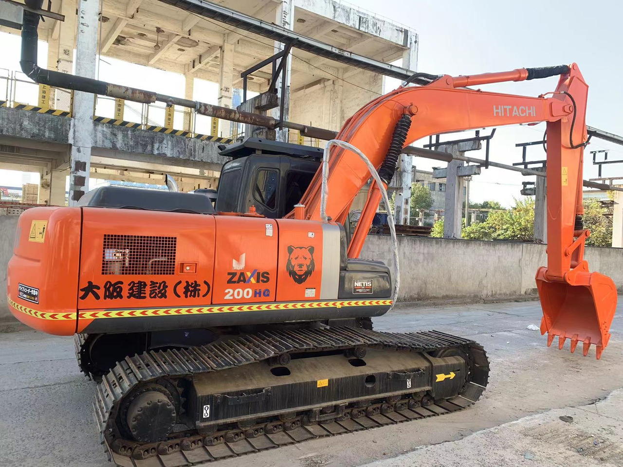 HITACHI ZX200-3G - Escavadora de rastos: foto 1 HITACHI ZX200-3G - Escavadora de rastos: foto 1